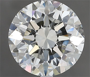 Picture of Natural Diamond 2.30 Carats, Round with Excellent Cut, H Color, VVS1 Clarity and Certified by IGI