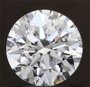 Picture of Natural Diamond 0.71 Carats, Round with Excellent Cut, E Color, SI2 Clarity and Certified by GIA
