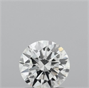 Del inventario de diamantes de laboratorio, 0.85 quilates, Redondo , Color F, claridad VS2 y certificado IGI