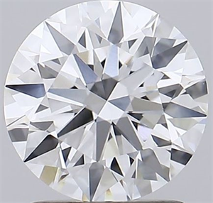 Picture of Lab Grown Diamond 1.59 Carats, Round with Excellent Cut, E Color, VVS1 Clarity and Certified by GIA