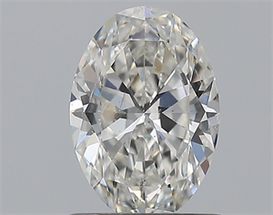Picture of Natural Diamond 1.01 Carats, Oval with  Cut, G Color, SI2 Clarity and Certified by GIA