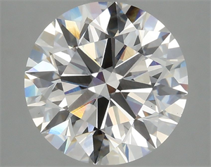 Picture of Lab Grown Diamond 3.61 Carats, Round with Ideal Cut, F Color, VS1 Clarity and Certified by IGI