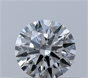 Natural Diamond 0.40 Carats, Round with Excellent Cut, E Color, SI2 Clarity and Certified by GIA
