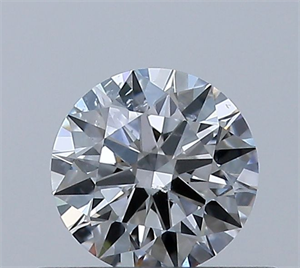 Picture of Natural Diamond 0.40 Carats, Round with Excellent Cut, E Color, SI2 Clarity and Certified by GIA
