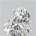 Natural Diamond 2.03 Carats, Heart with  Cut, H Color, SI2 Clarity and Certified by GIA
