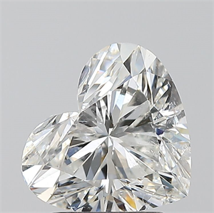 Foto Diamante Natural 2.03 quilates, Corazón , Color H, claridad SI2 y certificado GIA de