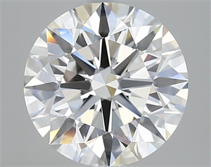 Picture of Lab Grown Diamond 3.01 Carats, Round with Ideal Cut, F Color, VS2 Clarity and Certified by IGI