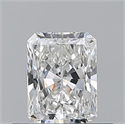 Natural Diamond 0.50 Carats, Radiant with  Cut, G Color, VS2 Clarity and Certified by GIA