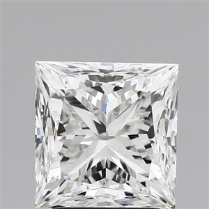 Picture of Natural Diamond 2.51 Carats, Princess with  Cut, H Color, VVS2 Clarity and Certified by GIA