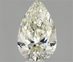 Picture of Natural Diamond 0.40 Carats, Pear with  Cut, I Color, VS1 Clarity and Certified by IGI