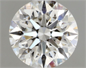 Diamante Natural 0.43 quilates, Redondo , Color F, claridad VS2 y certificado GIA