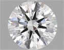 Natural Diamond 1.43 Carats, Round with Excellent Cut, E Color, VVS1 Clarity and Certified by GIA