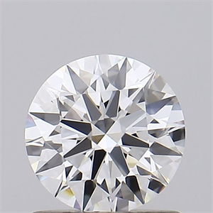 Picture of Lab Grown Diamond 0.81 Carats, Round with Ideal Cut, D Color, IF Clarity and Certified by IGI