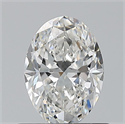 Diamante Natural 0.71 quilates, Ovalado , Color F, claridad VVS2 y certificado GIA