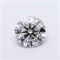 Del inventario de diamantes de laboratorio, 1.29 quilates, Redondo , Color G, claridad VS1 y certificado IGI