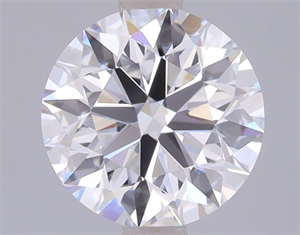 Picture of Lab Grown Diamond 2.05 Carats, Round with Excellent Cut, D Color, IF Clarity and Certified by IGI