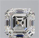 Natural Diamond 3.02 Carats, Asscher with  Cut, H Color, VVS2 Clarity and Certified by GIA