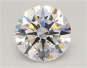 Del inventario de diamantes de laboratorio, 2.03 quilates, Redondo , Color D, claridad VVS2 y certificado IGI