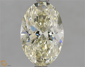 Picture of Natural Diamond 1.50 Carats, Oval with  Cut, M Color, VS2 Clarity and Certified by IGI