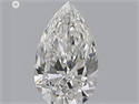 Natural Diamond 0.59 Carats, Pear with  Cut, E Color, VVS1 Clarity and Certified by GIA
