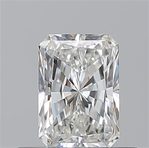 Picture of Natural Diamond 0.50 Carats, Radiant with  Cut, G Color, VS1 Clarity and Certified by GIA