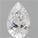 Diamante Natural 0.91 quilates, De pera , Color D, claridad VVS2 y certificado GIA