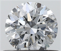 Diamante Natural 0.53 quilates, Redondo , Color E, claridad VVS2 y certificado IGI