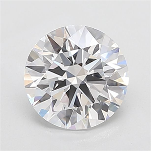 Picture of Lab Grown Diamond 3.08 Carats, Round with Ideal Cut, D Color, VVS1 Clarity and Certified by IGI