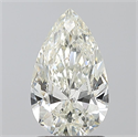 Natural Diamond 1.50 Carats, Pear with  Cut, I Color, SI2 Clarity and Certified by IGI
