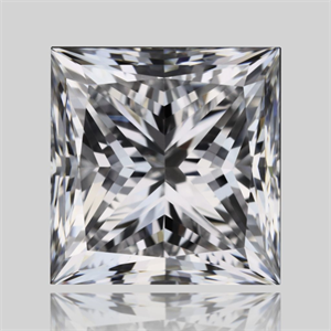 Foto Diamante Natural 1.20 quilates, Princesa , Color D, claridad VVS1 y certificado GIA de