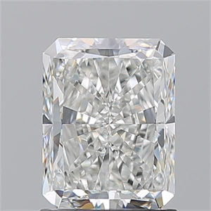 Picture of Natural Diamond 1.50 Carats, Radiant with  Cut, G Color, VS2 Clarity and Certified by GIA