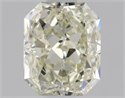 Natural Diamond 1.01 Carats, Radiant with  Cut, N Color, VS1 Clarity and Certified by GIA