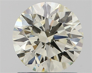 Picture of Natural Diamond 1.20 Carats, Round with Excellent Cut, J Color, VS2 Clarity and Certified by IGI