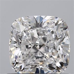 Foto Diamante Natural 0.91 quilates, Del cojín , Color D, claridad VS1 y certificado GIA de