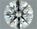 Diamante Natural 1.19 quilates, Redondo , Color L, claridad IF y certificado IGI