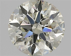 Picture of Natural Diamond 1.32 Carats, Round with Excellent Cut, L Color, SI1 Clarity and Certified by HRD