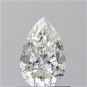 Diamante Natural 0.71 quilates, De pera , Color H, claridad VS2 y certificado GIA
