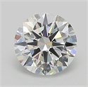 Lab Grown Diamond 1.03 Carats, Round with Ideal Cut, D Color, VS1 Clarity and Certified by IGI