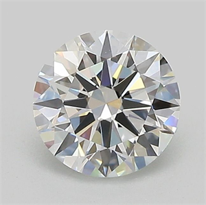 Picture of Lab Grown Diamond 1.03 Carats, Round with Ideal Cut, D Color, VS1 Clarity and Certified by IGI