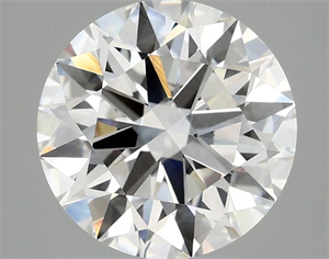 Picture of Lab Grown Diamond 3.10 Carats, Round with Ideal Cut, E Color, VVS2 Clarity and Certified by IGI