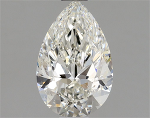 Picture of Natural Diamond 0.90 Carats, Pear with  Cut, H Color, SI2 Clarity and Certified by GIA