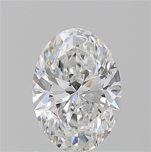 Picture of Natural Diamond 1.20 Carats, Oval with  Cut, E Color, SI2 Clarity and Certified by GIA