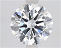 Lab Grown Diamond 1.52 Carats, Round with Ideal Cut, F Color, SI1 Clarity and Certified by IGI