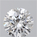 Natural Diamond 0.70 Carats, Round with Excellent Cut, D Color, SI2 Clarity and Certified by GIA