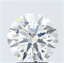 Lab Grown Diamond 3.02 Carats, Round with Ideal Cut, E Color, VS2 Clarity and Certified by IGI