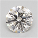 Diamante Natural 0.53 quilates, Redondo , Color I, claridad SI1 y certificado GIA
