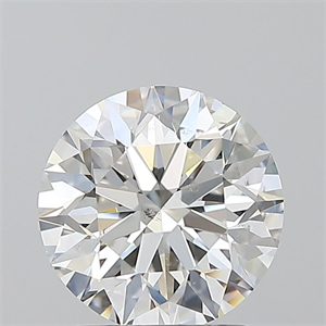 Foto Diamante Natural 1.70 quilates, Redondo , Color F, claridad SI2 y certificado GIA de