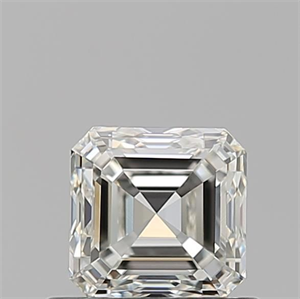 Picture of Natural Diamond 0.70 Carats, Asscher with  Cut, J Color, VS1 Clarity and Certified by GIA