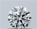 Natural Diamond 0.50 Carats, Round with Excellent Cut, G Color, SI2 Clarity and Certified by GIA