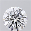 Lab Grown Diamond 5.25 Carats, Round with Ideal Cut, D Color, VS2 Clarity and Certified by IGI